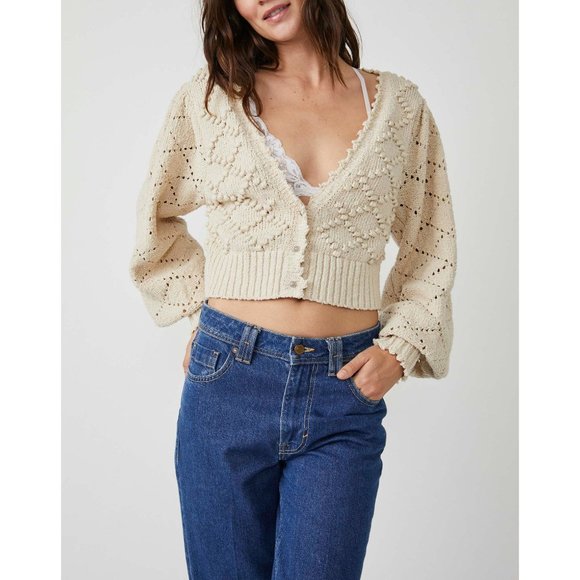 Free People Sweaters - 🎉 LAST CHANCE🎉 FREE PEOPLE Polly Sweater / Oatmeal